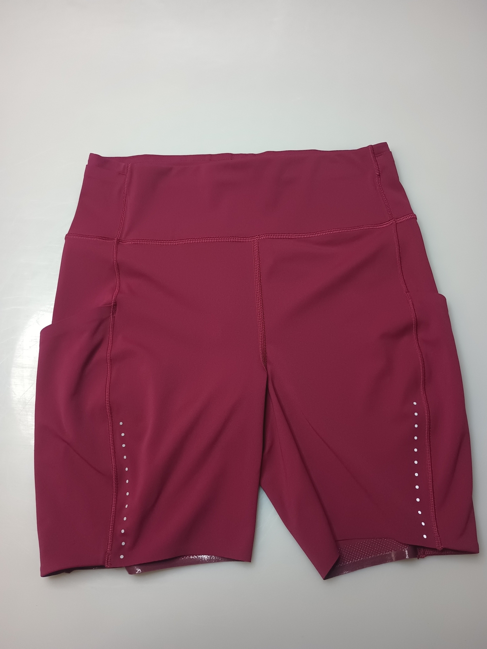 lululemon athletica Deep Raspberry High-Rise Bike Shorts Size 6